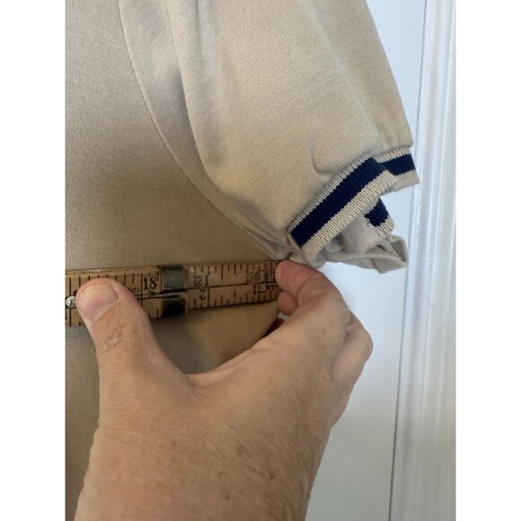 Cutter & Buck Tan Note Dame Fighting Irish Cotton Youth Polo Size XL - Picture 11 of 11